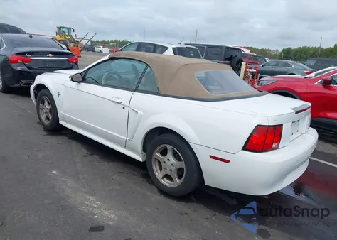 2002 Ford Mustang из США, поврежденный, VIN 1FAFP44422F238982